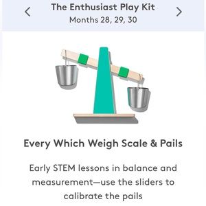LOVEVERY Every Which Way Scale & Pails